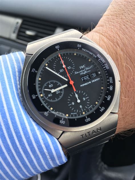 iwc titanium porsche design|porsche titan chronograph.